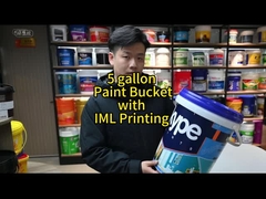 سطل پلاستیکی گرد 70 میلی لیتر برای بسته بندی پایدار و ایمن