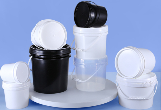 سطل ذخیره سازی پلاستیکی PP/HDPE برای نگهداری مواد غذایی با چاپ IML