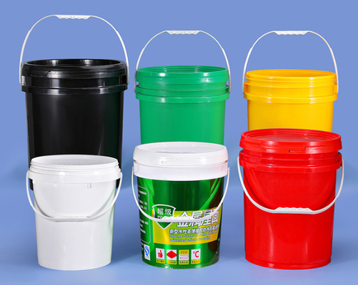 وزن سطل مایع مربعی / گرد / مستطیلی PP/HDPE جزئیات را ببینید