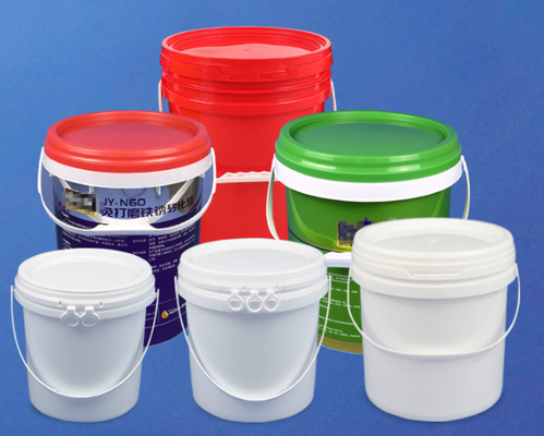 سطل روغن HDPE درجه صنعتی سفید PP 20L ظرفیت