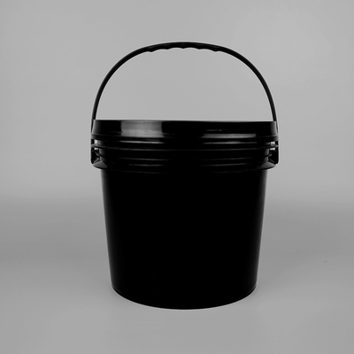 سطل گرد پلاستیکی شفاف و سفارشی چاپ شده برای شیرینی پاپ کورن