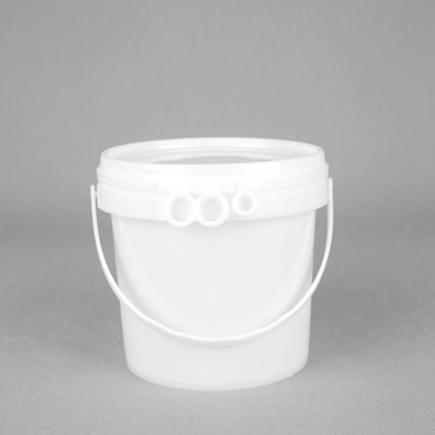 چاپ IML سطل های پلاستیکی شفاف کوچک 1 لیتری انتقال حرارت