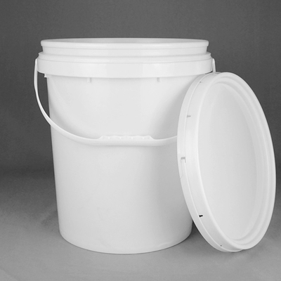 تاییدیه ISO9001 درجه مواد غذایی سطل شیمیایی پلاستیکی 23 لیتری 6 گالن