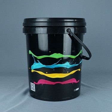 سطل روان کننده 19 لیتری 30*27*38 سانتی متر ظرف پلاستیکی 5 گالن با درب