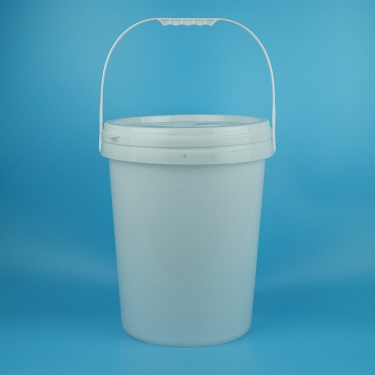 20L مخزن روان کننده ظرف روان کننده OEM سفید مستطیل مربع سطل برای اشکال مختلف