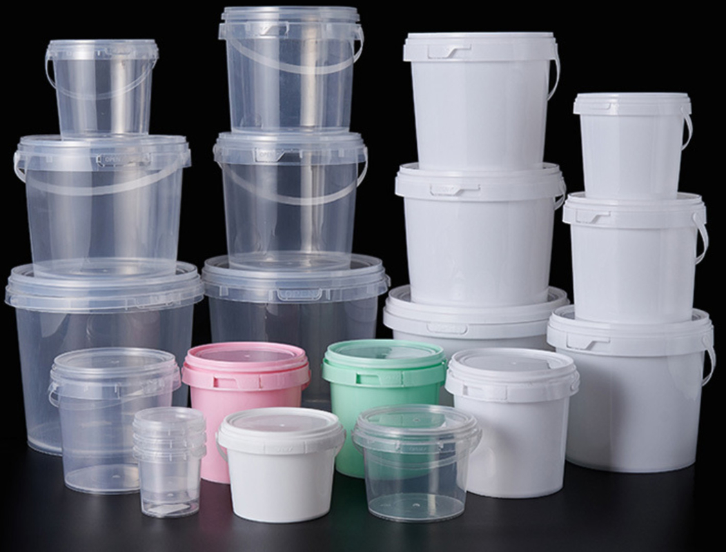 ذخیره سازی مواد غذایی سطل مواد غذایی پلاستیکی با گواهینامه CAS / FDA / SGS / ISO9001 ظرفیت 0.2L-20L
