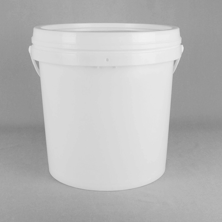 مخزن روغن صنعتی سفید سنگین با ظرفیت 20 لیتر سطل PP / HDPE با ویژگی