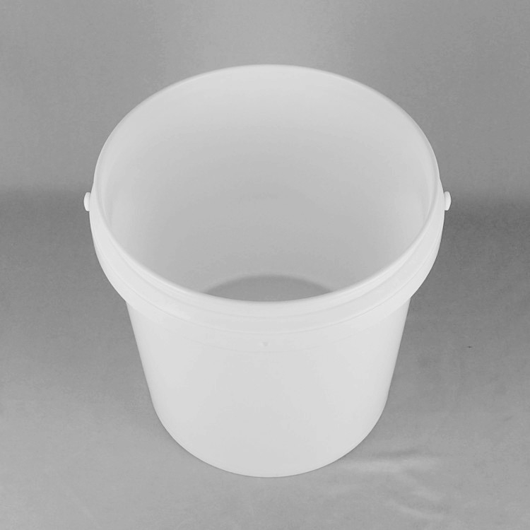 مخزن روغن صنعتی سفید سنگین با ظرفیت 20 لیتر سطل PP / HDPE با ویژگی
