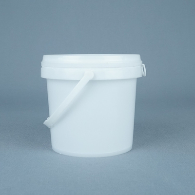 دوام تضمین شده سطل پلاستیکی گرد ضخامت 0.8-1.5mm ظرفیت 4L
