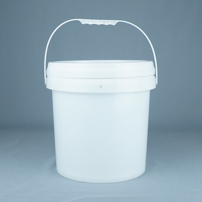 سطل مواد شیمیایی سفید PP / HDPE