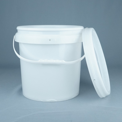 سطل مواد شیمیایی سفید PP / HDPE