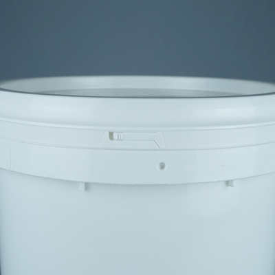 0.8-1.5mm ضخامت دور سطل پلاستیکی با سطح صاف و به عنوان مورد نیاز لوگو