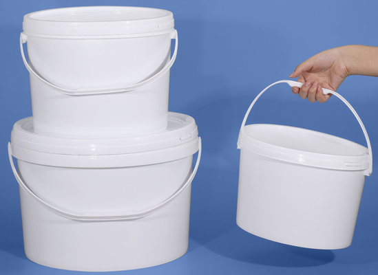 سطل پلاستیکی بیضوی قابل سفارشی برای مواد غذایی میوه اسباب بازی و ذخیره سازی