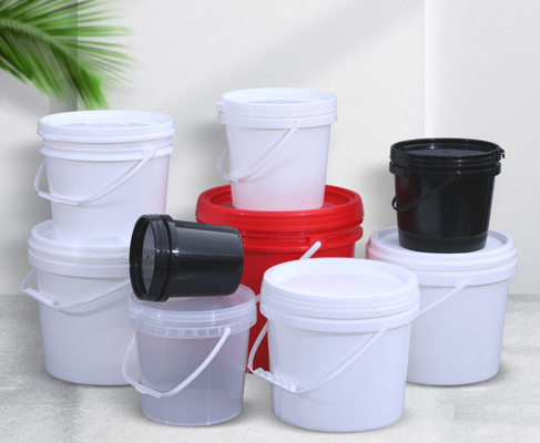 سطل مواد غذایی پلاستیکی با دسته 0.2L-20L ظرفیت