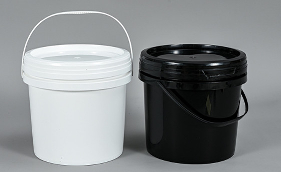 چاپ انتقال حرارتی سطل مواد غذایی پلاستیکی با لوگو سفارشی و پوشش موجود