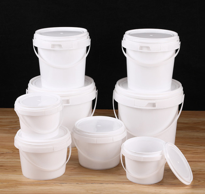 خرید رایگان لوگو سفارشی کننده سطل مواد غذایی پلاستیکی مواد PP / HDPE