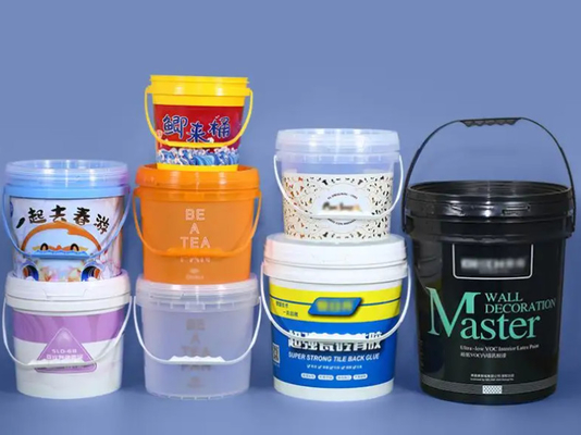 سطل پلاستیکی شفاف برای بسته بندی مواد غذایی