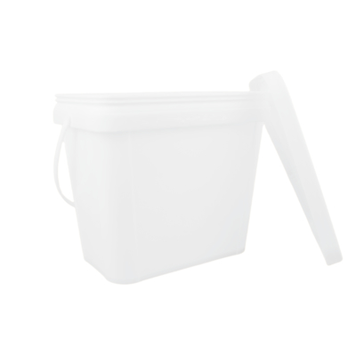 پی پی مربع سطل پلاستیکی برای رنگ 100٪ مواد اولیه مربع