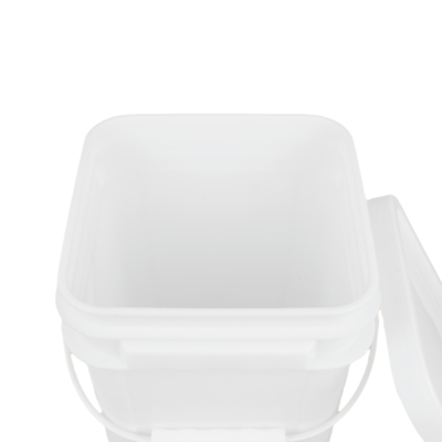 ظرف پلاستیکی مربع شکل با درجه غذایی، سفید یا رنگ های دیگر، برای راه حل های ذخیره سازی کاربردی