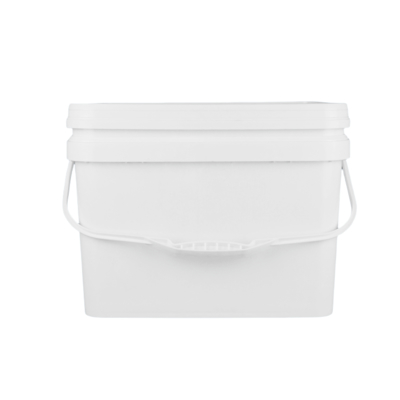 PP 100٪ مواد خام سطل پلاستیکی مربع با مقاومت در برابر ضربه سفید یا دیگر