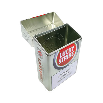 سفارشی 4 رنگ چاپ لوگو کانتینر قلع فلزی برای نام تجاری و بسته بندی