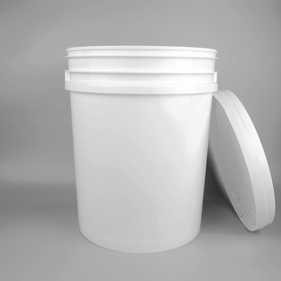 سطل پلاستیکی گرد شیمیایی با ظرفیت 1 لیتر و چاپ انتقال گرما