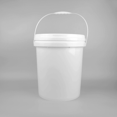 سطل های غذایی سفید 1L-5L با پوشش