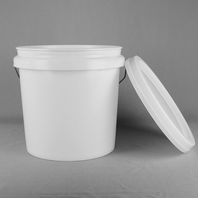 ISO9001 سطل کود PP درجه مواد غذایی تاییدیه سطل پلاستیکی 15 لیتری با درب