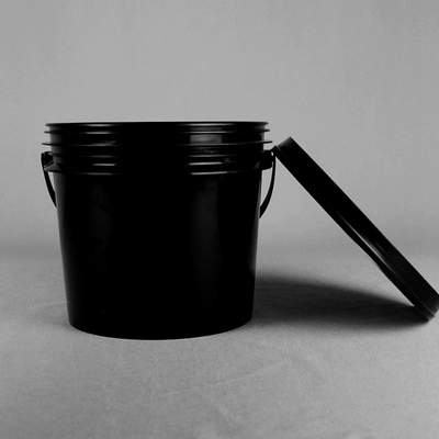 سطل گرد پلاستیکی شفاف و سفارشی چاپ شده برای شیرینی پاپ کورن