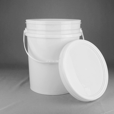 سطل روان کننده روغن پلاستیکی کوچک 20 لیتری چینی با درب