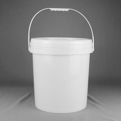 سطل 20 لیتری سفید 5 گالن با درب