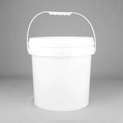 سطل پلاستیکی قابل حمل 10 لیتری 25*23*27 سانتی متری با درب درجه مواد غذایی PP