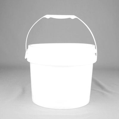 سطل غذای پلاستیکی 5 لیتری PP/HDPE با دسته