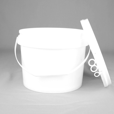 سطل غذای پلاستیکی 5 لیتری PP/HDPE با دسته