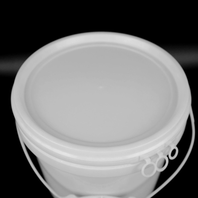 چاپ سیلک روی سطل پلاستیکی گرد با ظرفیت 3 لیتر و چاپ انتقال حرارت