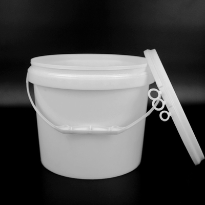 سطل پلاستیکی گرد 0.8-1.5 میلی متری با سفارشی سازی آرم برای بسته بندی کارتن یا کیسه