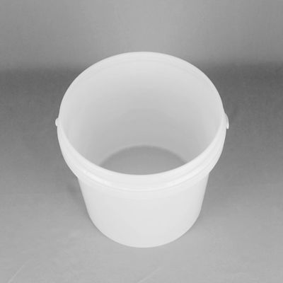 ظروف پلاستیکی 8 لیتری گرد 2 گالن با درب، دو سطل پلاستیکی گالن