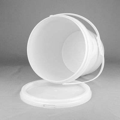 سطل پلاستیکی 4 گالن بدون مواد غذایی بدون BPA با دسته پلاستیکی