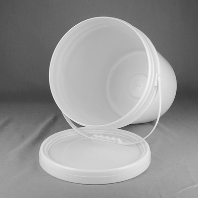سطل روغن HDPE درجه صنعتی سفید PP 20L ظرفیت