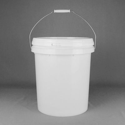 سطل آب پلاستیکی 20 لیتری مواد غذایی 5 گالن با درب و دسته