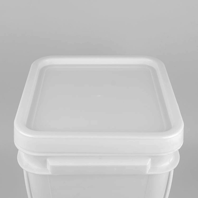 سطل پلاستیکی مربع مقاوم به مواد شیمیایی با IML / انتقال حرارتی / چاپ صفحه نمایش
