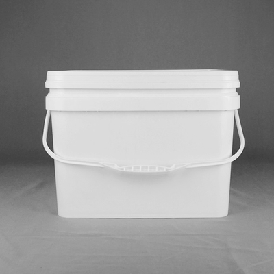 سطل های پلاستیکی مربعی 5 گالن 20 لیتری با درب صنایع غذایی