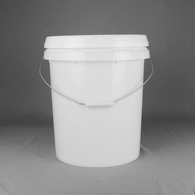 سطل آب پلاستیکی 20 لیتری مواد غذایی 5 گالن با درب و دسته