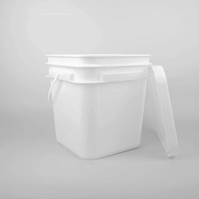 1.2 کیلوگرم سطل پلاستیکی مربع مقاوم به ضربه با دسته شامل