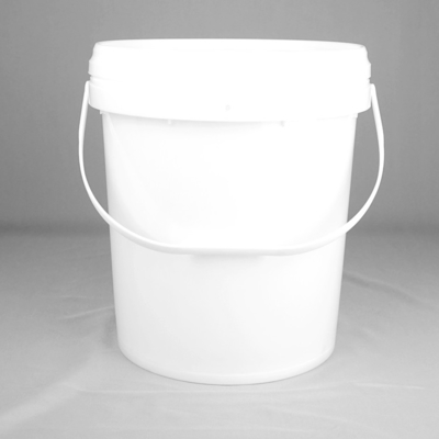 سطل رنگ پلاستیکی 28 سانتی متری 17 لیتری سطل رنگ با درب درجه مواد غذایی PP