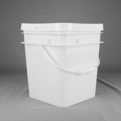 IML 12LT مربع سطل PP مواد غذایی سطل پلاستیکی 3gal با درب مهر و موم