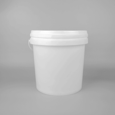 سطل پلاستیکی شفاف سفارشی با درب گرد 8 لیتری 10 لیتری