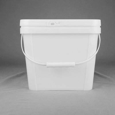 گواهی ISO9001 سطل پلاستیکی مربعی 1.5 گالن 6 لیتری برای غذاهای دریایی