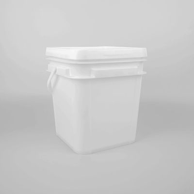 سطل پلاستیکی مربعی درجه مواد غذایی 5L-20L