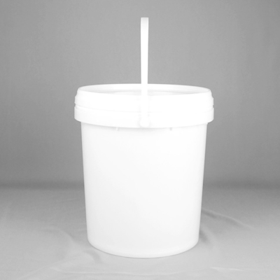 سطل رنگ پلاستیکی 28 سانتی متری 17 لیتری سطل رنگ با درب درجه مواد غذایی PP